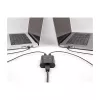Comutador USB DeLOCK 2 PC para 1 dispositivo 5 Gbps preto