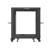 Caixa rack LANBERG Open Rack OR01-6112-B 12U 600x600 ajustável preto