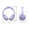 Auscultadores MANTA HDP1001PU Rytmo Elegance roxo over-ear com fios, modelo HDP1001PU
