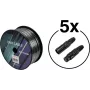 Conjunto de cabos DMX EUROLITE 20000429 — 2×0,22 mm² condutores, rolo de 100 m