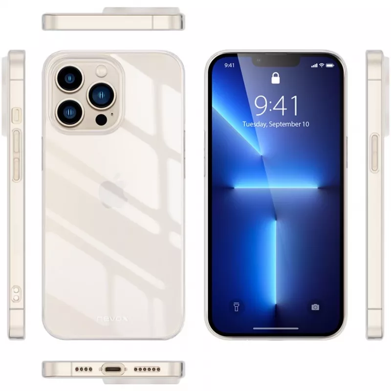 StyleShell Flex, capa para telemóvel transparente, iPhone 16 Pro Max