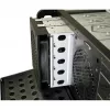 Caixa de servidor Inter-Tech IPC 4U-4129L rack metálico prateado