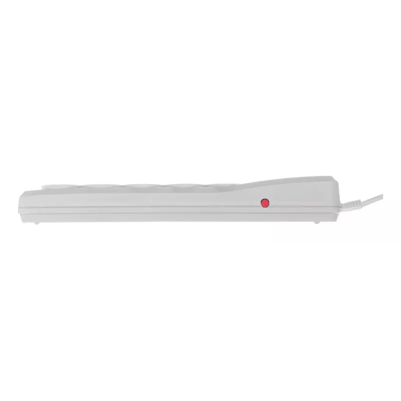 Régua de tomadas cinzenta com cabo Activejet ACJ COMBO 5G/3M/BEZP. AUT/S