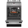 Placa de cozinha AMICA 57GcES3.33HZpTaA(Xx) PIZZA, 3 zonas de cozinha, controlo tátil, classe de eficiência energética A