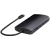 Adaptador multiporta Satechi USB-C ST-P8KED — 6 portas, suporta resolução 8K