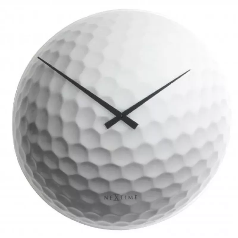Relógio de parede NeXtime 8806 Tiger, Ø30 cm, branco