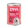 Comida húmida para cães ZOYA Superfood Cabra 400 g — alimento completo para cães adultos, lata de 400 g