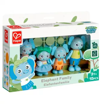 Hape família de elefantes figura de brincar
