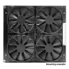 Splitter para radiador Watercool MO-RA X-Splitter para ventoinhas Noctua NF-A20