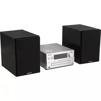 Sistema de áudio doméstico compacto Panasonic SC-PMX94EG-S