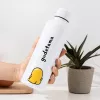 Garrafa de metal Paladone Gudetama — garrafa de aço inoxidável isolada com design de personagem