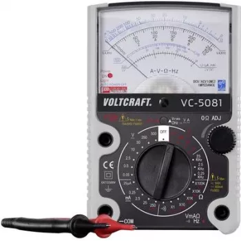 VOLTCRAFT VC-5081 multímetro manual analógico CAT III 500 V (VC-5081)