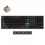 Teclado mecânico Keychron Q6 Ultra 8K — Full-Size (100 %), USB + RF sem fios + Bluetooth, RGB, preto