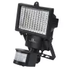 Projetor LED solar Maclean MCE442 com detetor de movimento projetor de parede luz crepuscular IP44 6W 6000K