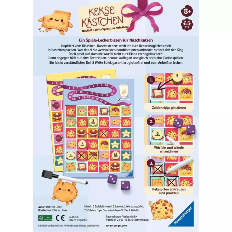 Ravensburger Cookie Box jogo de dados