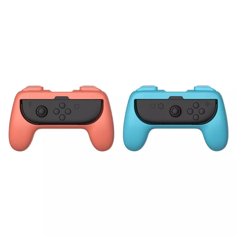 Pega para comando Subsonic Joy-Cons pega confortável Switch e Switch 2 rosa turquesa