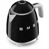 Chaleira SMEG (KLF05BLEU) mini 0,8L preta