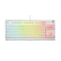Teclado SteelSeries Apex 3 TKL US, branco