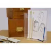 MAUL porta-revistas em acrílico A4, transparente, espessura: 3,8 mm dimensões: (L)98 x (P)263 x (A)307 mm (19510-05)