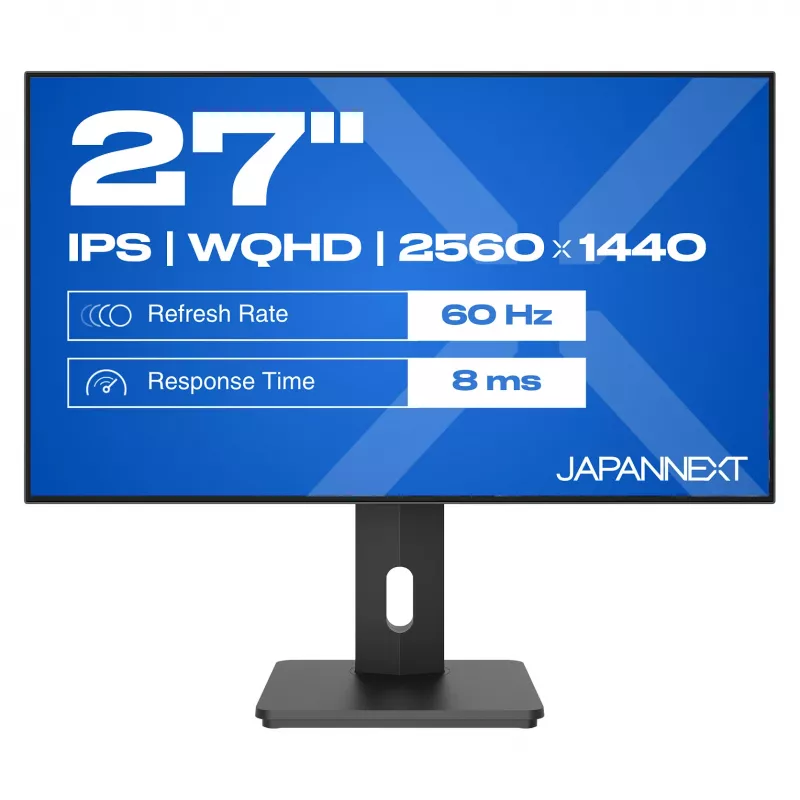JAPANNEXT JN-27IPS4FLWQHDR-HSP 16:9 HDMI/DP WQHD - ecrã plano (TFT/LCD)