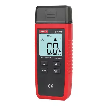 Medidor de humidade UNI-T UT377A para madeira e materiais de construção, medidor de humidade manual compacto