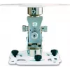Suporte de projetor NEC PJ01UCM para teto em aço inoxidável, branco