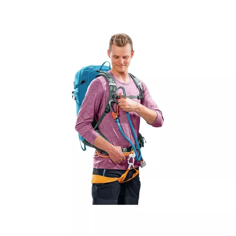 Mochila de caminhada Deuter Trail Pro 33 wave-ivy