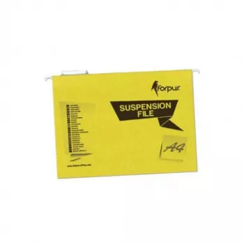 Dossier suspenso Forpus FO22703 A4 cartão Amarelo