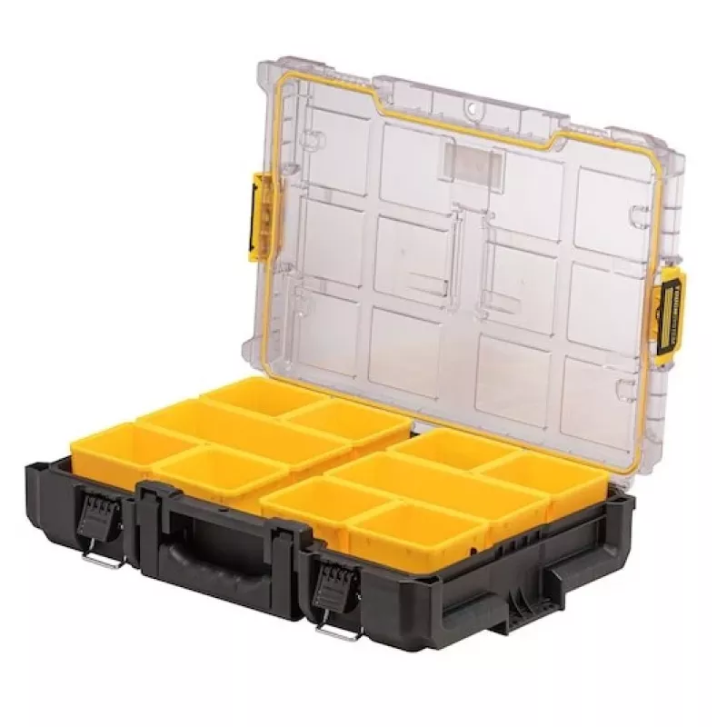 Mala de ferramentas DeWalt DWST83394-1 20 polegadas design robusto, caixa de armazenamento portátil para ferramentas
