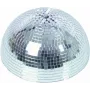 Hemisfério de espelho 30 cm EUROLITE — espelho decorativo semiesférico para iluminação e efeitos