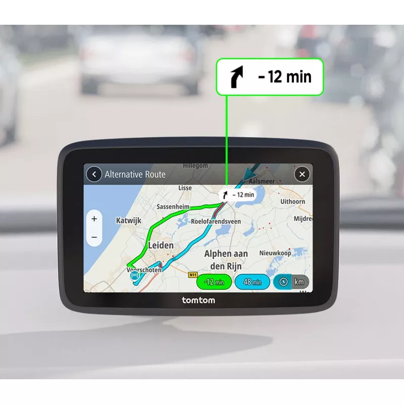 Navegador TomTom GO Classic 15,2 cm 6 polegadas ecrã tátil preto