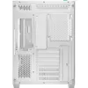 Caixa de PC DeepCool CG530 WH Midi Tower – ATX/Micro ATX/ITX, vidro temperado, 2×3,5 polegadas + 3×2,5 polegadas baías, suporta GPUs até 410 mm