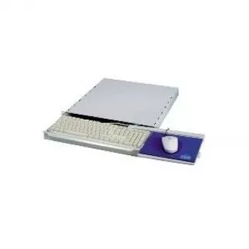APRA apraNET - Gaveta de teclado para rack - cinzento-claro, RAL 7035 - 1U - 48,3 cm (19
