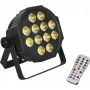 Lâmpada de chão LED EUROLITE SLS-12 QCL 12x4W RGBW — lâmpadas 12x4W RGBW, LEDs QCL