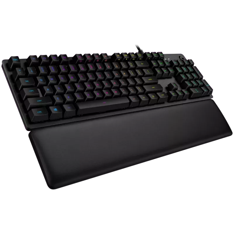 LOGITECH G513 Teclado de gaming mecânico com fios LIGHTSYNC - CARBON - US INT'L - USB - TÁTIL