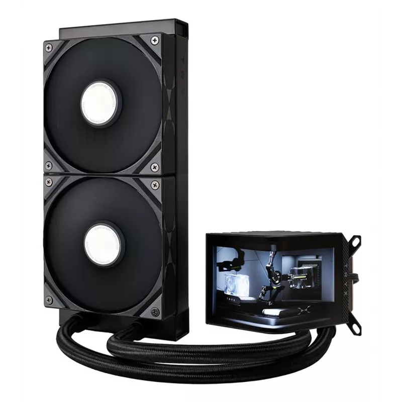 TRYX PANORAMA 240 Conjunto de refrigeração líquida para processador 12 cm preto 1 unid.