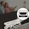 Recetor de TV digital MANTA DVBT025PRO DVB-T2 suporte Full HD gravação USB