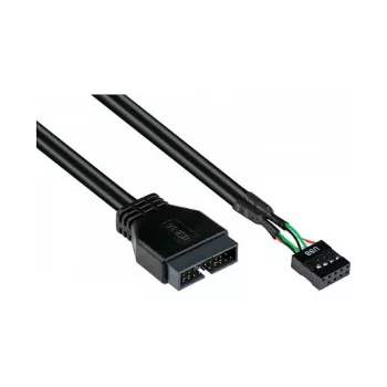 Good Connections cabo adaptador pin-header USB3.0 macho-USB2.0 fêmea 0,3m