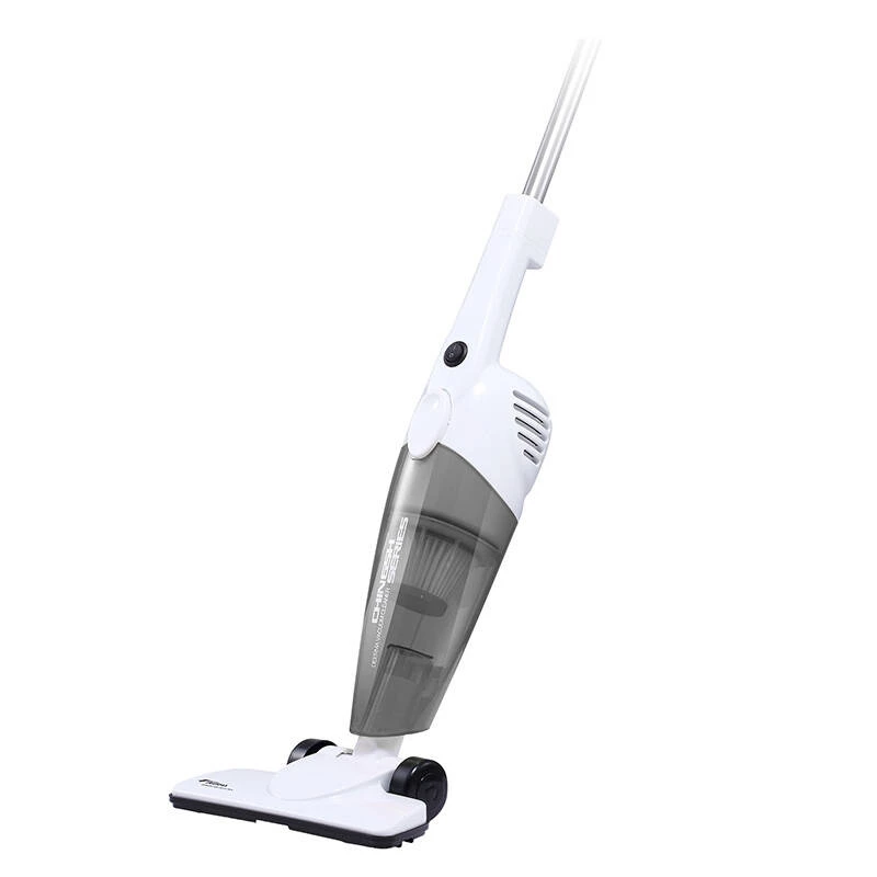 Aspirador vertical Deerma DX118C — 600 W, HEPA, ciclónico, sem saco 1,2 l, corrente alternada, cabo de 5 m, branco