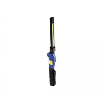 Luminária de trabalho manual Varta Work Flex preto LED, 100 lm, bateria incorporada, 6 h, alumínio/nylon/PC/borracha, 120 mm