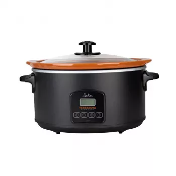 Panela de cozedura lenta Jata JEOL2145 5 L 210 W preto terracota botões 230 V