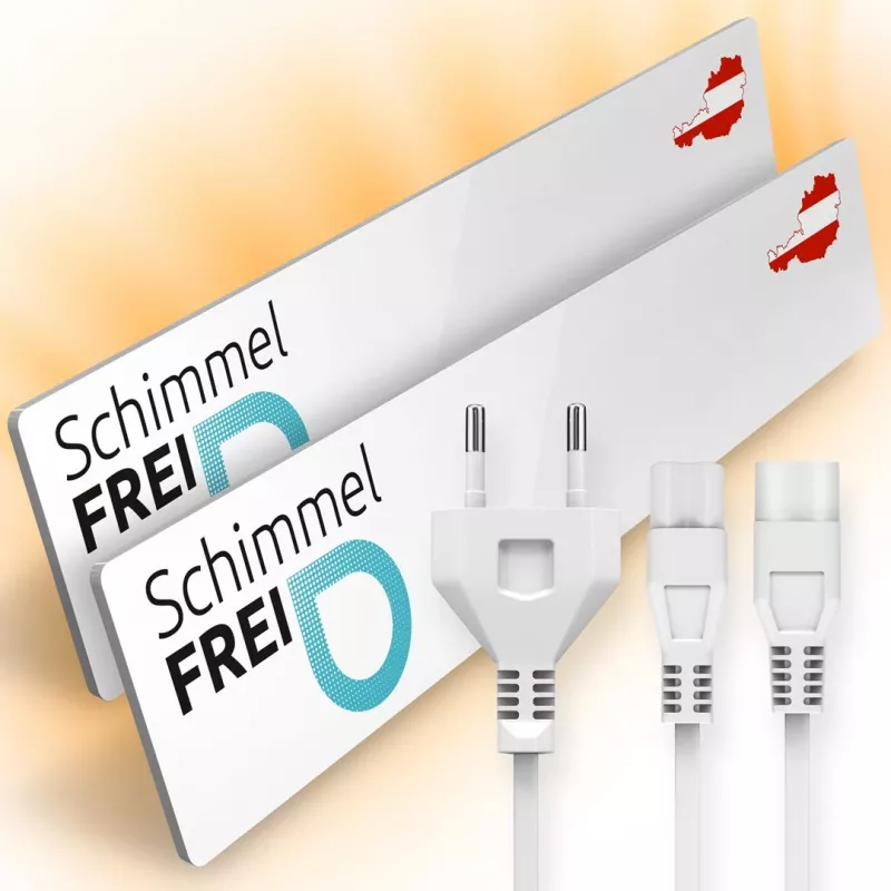 Tira de prevenção de bolor Technaxx Schimmel Dry conjunto com 2 unidades M1 + M2