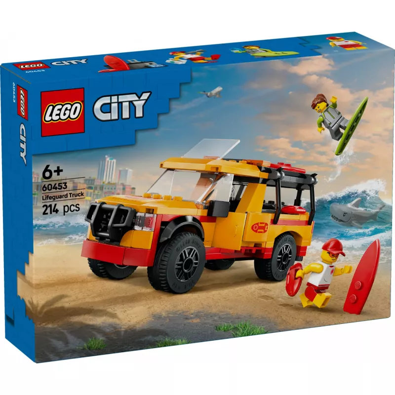 LEGO CITY 60453 Ambulância de salvamento para a praia