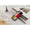 Capa para smartphone iKins para iPhone XS Max Mondrian preta – capa de proteção, concha rígida