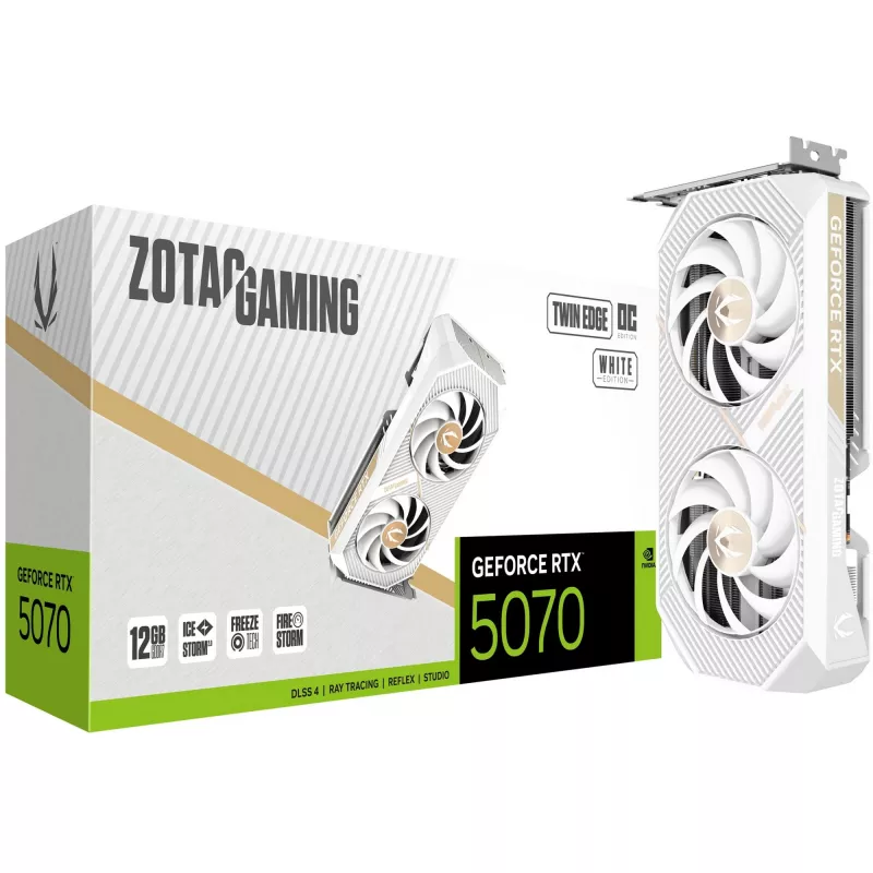 Placa gráfica Zotac GAMING GeForce RTX 5070 Twin Edge OC 12GB GDDR7