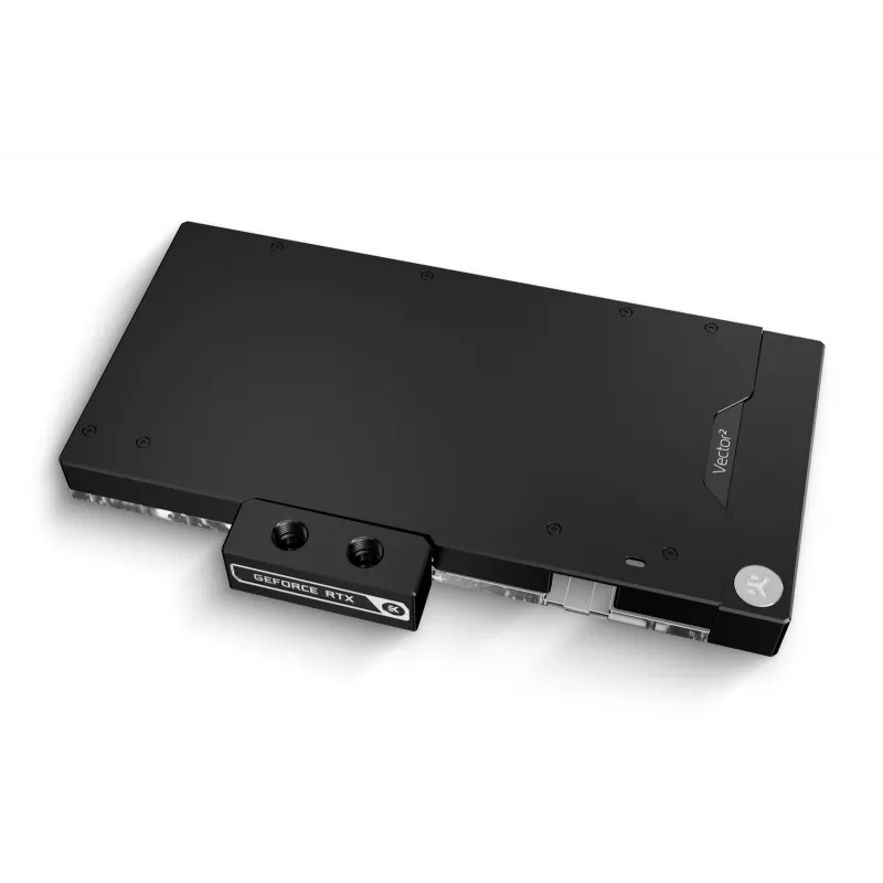 Bloco de arrefecimento líquido EK Water Blocks níquel preto 27mm