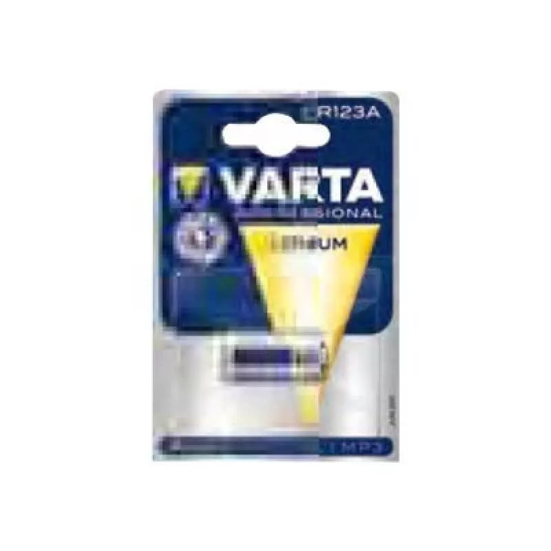 Pilha de lítio Varta CR123A 3V 1600mAh para câmara