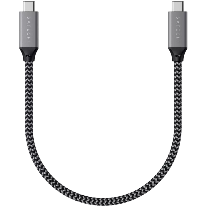 Cabo USB Satechi ST-U4C25M USB4 Gen 3x2 0,25 m preto cinzento