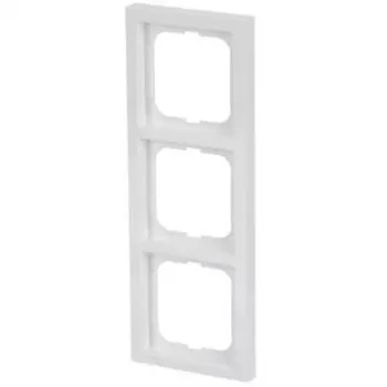 Busch-Jaeger future linear 1723-184K Moldura de 3 módulos, branco estúdio