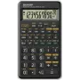 Calculadora de bolso Sharp EL-501T científica preta, branca